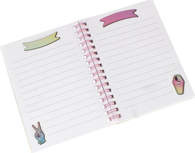 Spiral notebook for comfortable writing