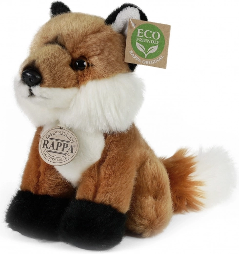 Eco pluchen zittende vos, 18 cm