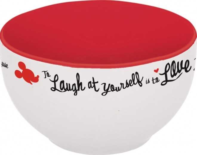 Ceramic bowl 600 ml with Mickey design