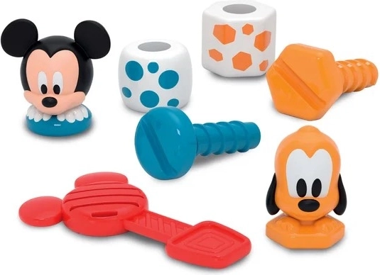 Mickey a Pluto ako stavební spoločníci