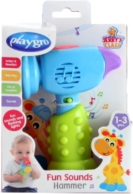 Playgro sjovt hammer med lyde og lys