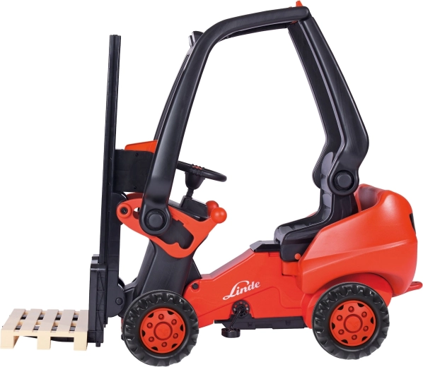 Functional lifting forks with pallet