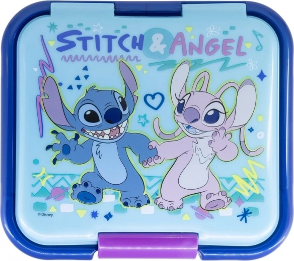 Boîte à goûter avec compartiments Stitch