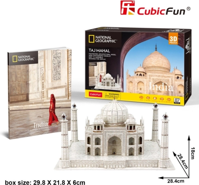 Puzzle 3D Taj Mahal National Geographic