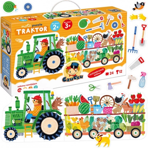 Moto Puzzle Tractor
