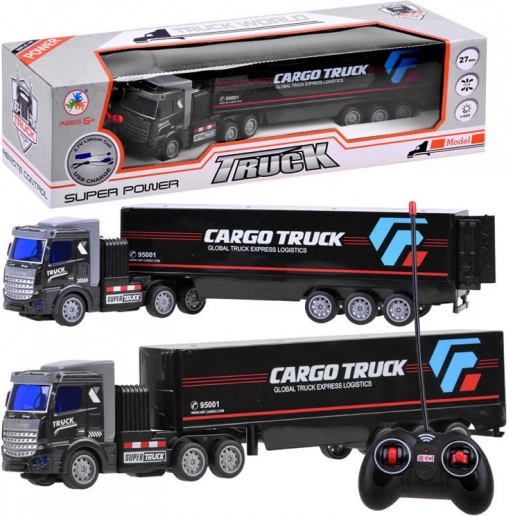 Fjernstyret trækker med trailer RC