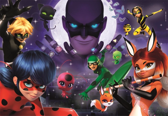 Clementoni puzzle Miraculous: Ladybug and Cat Noir 104 pieces