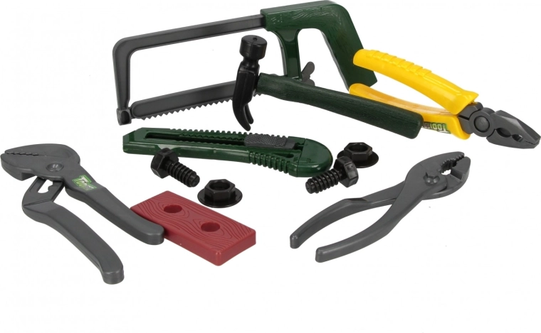 Safe plastic tools for little DIYers