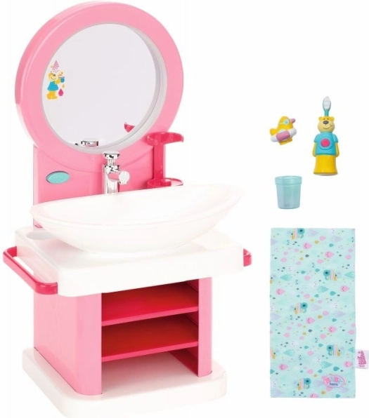 BABY born Set de bain pour le brossage des dents