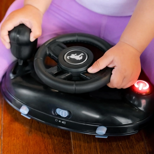 Volant interactif avec lumières et sons