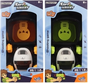 Pistol med dinosaurmål og tæller