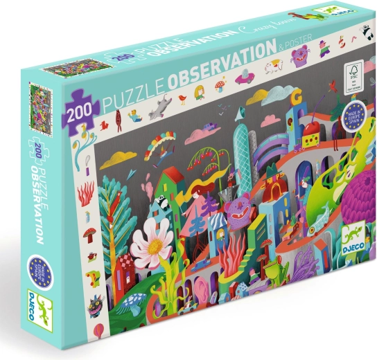 200 koščkov in priložen plakat