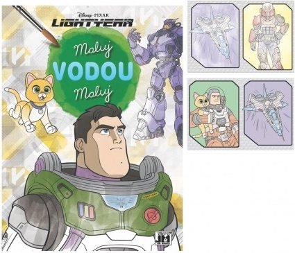 Kolorowanka Maluj wodą Rakieciak