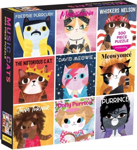 Musical Cats Puzzle 500 Pieces