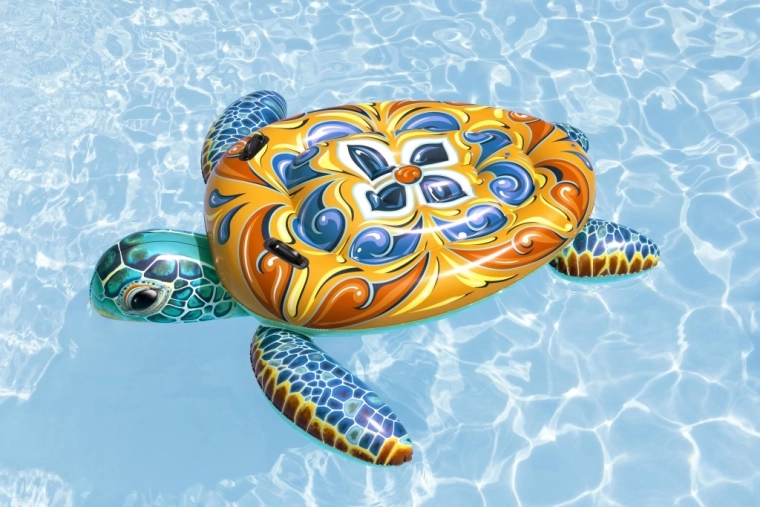 Stilski potisk Majolika