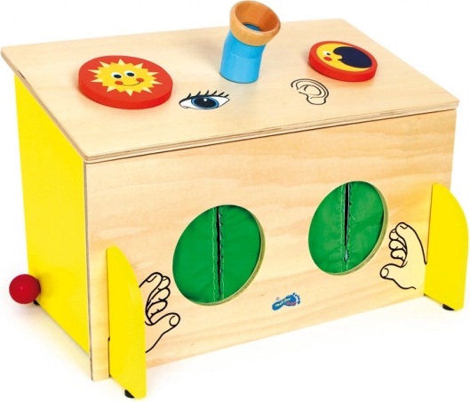 Drevený zmyslový box Small Foot