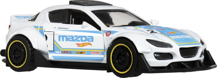 Podroben dirkalni dizajn v merilu 1:43