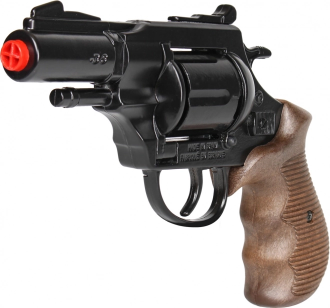 Revolver de police en métal à capsules – 12 coups