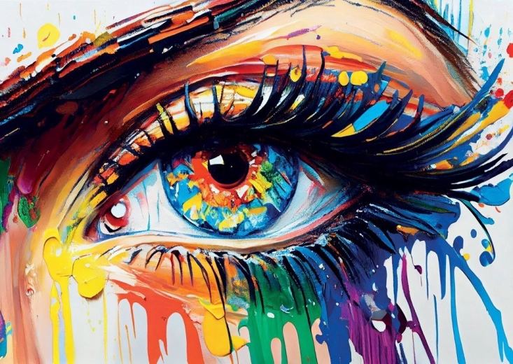 Colorful Eye Puzzle 1000 Pieces