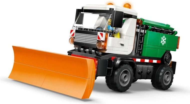 Lame avant fonctionnelle pour une action hivernale réaliste