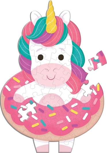 Colorful Unicorn Puzzle with Fragrance 48 Pieces
