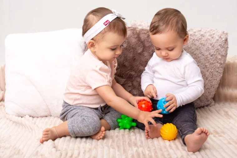 Texture diverse per lo sviluppo sensoriale