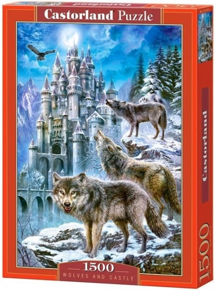Wolves and Castle Puzzle 1500 pieces