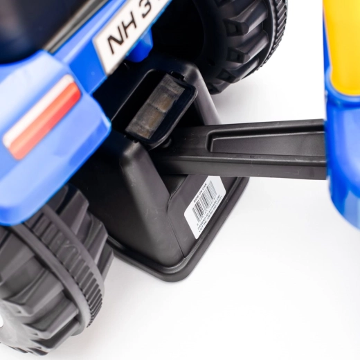 Stable construction with metal wheel axles