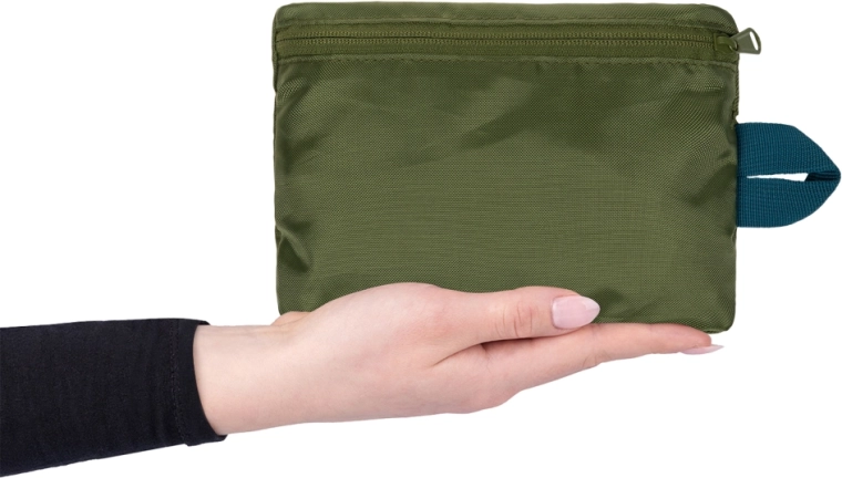 Sammenklappeligt design med integreret lomme