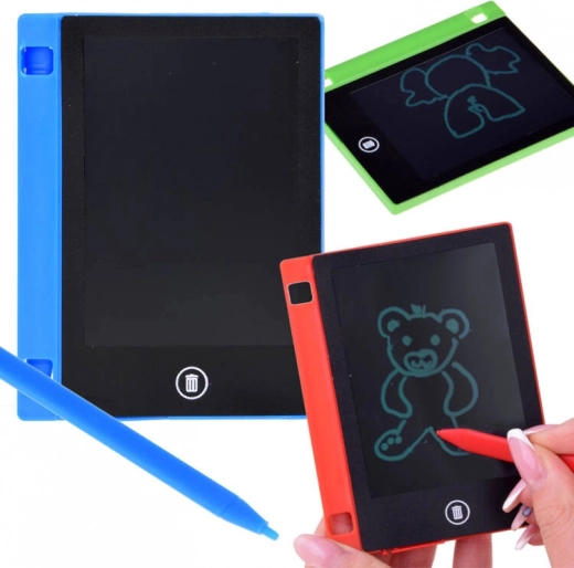 Mini tablet for kids with stylus and erase function