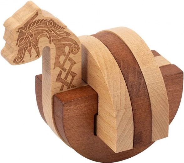 Professor Puzzle: Viking Dragon Ship from the Lost and Found Collection