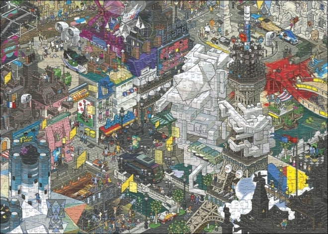 Puzzle Pixorama: Paris Adventure 1000 Pieces