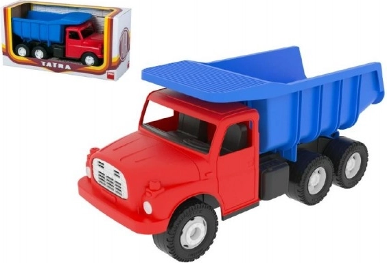 Dino Tatra 148 sklápacie auto 30 cm – Modro-červená