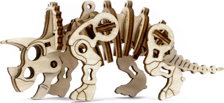 WOODEN CITY 3D puzzle Triceratops 40 pieces