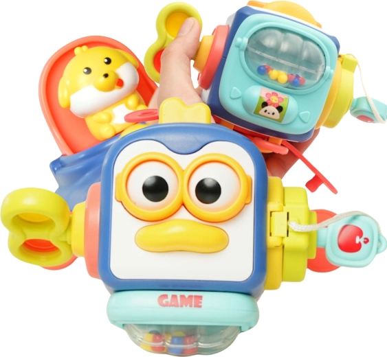 WOOPIE Penguin Montessori Sensory Cube 6 in 1