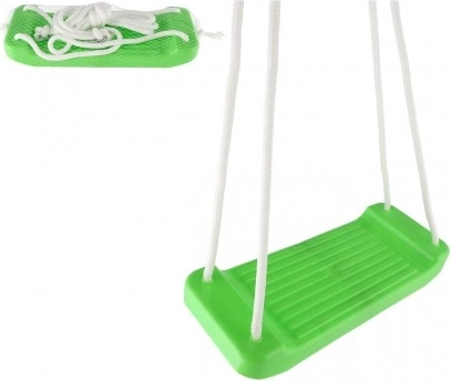 Plastic Swing Seat 44 × 17 cm, load capacity 60 kg – Green