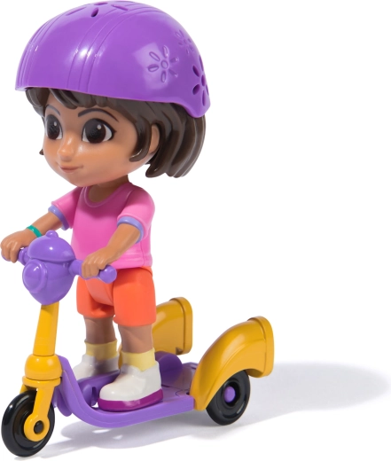 Three-wheeled scooter ready for adventures