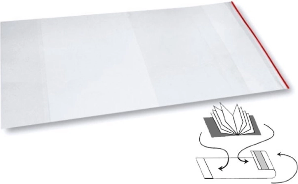 Universele zelfklevende boek- en schriftomslag 237 × 450 mm OXYBAG