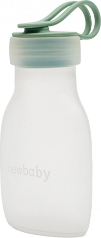 Silicone Milk Bottle New Baby Green