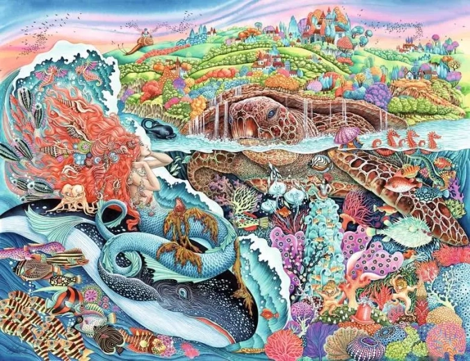 Puzzle Stories from the Depths 2000 pieces