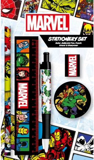 Marvel school set with motif