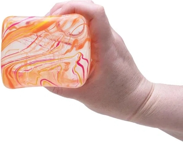 Upokojujúci slow-squish na zníženie stresu