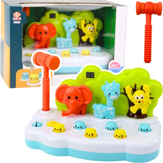 Fun Game with Animals Whack-A-Mole with Counter