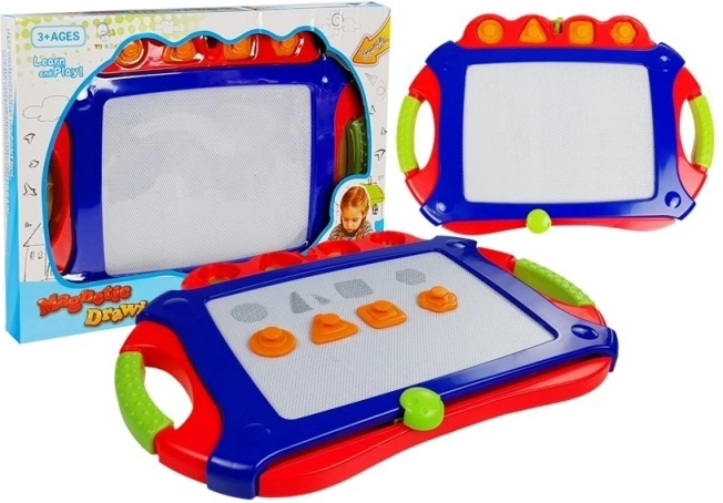 Magnetic Board Blue Stamps Pictionary