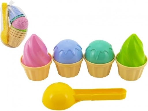Set zandvormpjes voor ijsjes