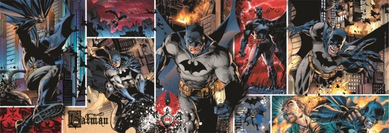Clementoni panorámás puzzle Batman 1000 darabos