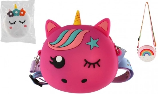 Children's Silicone Wallet with Strap - Various Colors