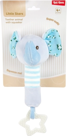 Dolcissimo elefantino con massaggiagengive calmante