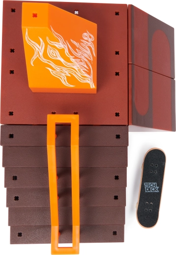 Realistic fingerboard for precise tricks