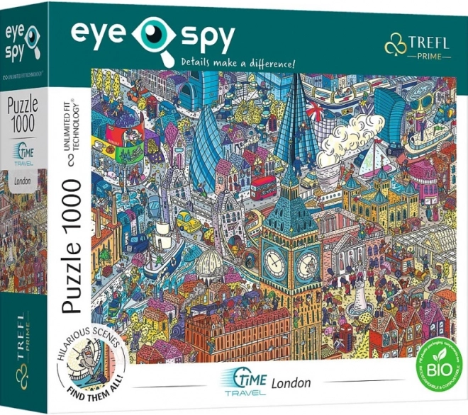 Trefl puzzle UFT Eye-Spy Time Travel: London 1000 pieces